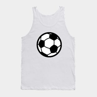 Soccerball Emoticon Tank Top